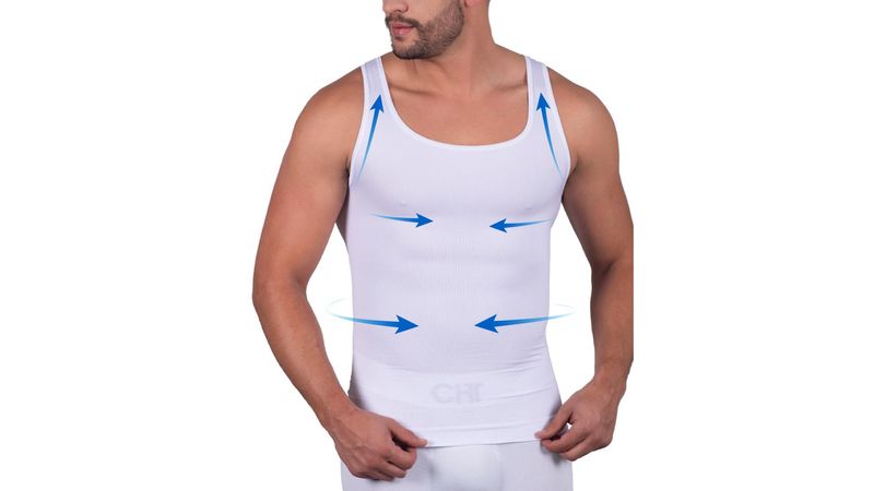 Camiseta control de abdomen para caballero FC100004