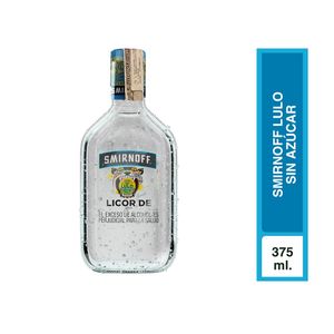 Vodka Smirnoff Lulo sin Azúcar 375 Ml