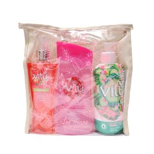 ESTUCH VITU SPLASH CHARM+CREM PEP+JABX3
