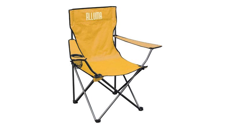 Silla Plegable Portátil Camping Gris Con Estuche Alluma - 2020 home Colombia