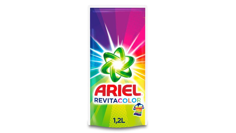 Detergente Líquido marca Ariel Revitacolor x 1.2 Lt - Olímpica