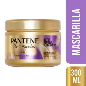 Mascarilla para cabello Pantene Nutre y Sella Puntas 300 Ml