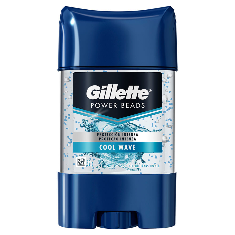 Desodorante Gillette Cool Wave En Gel Para Caballero 82 Gr