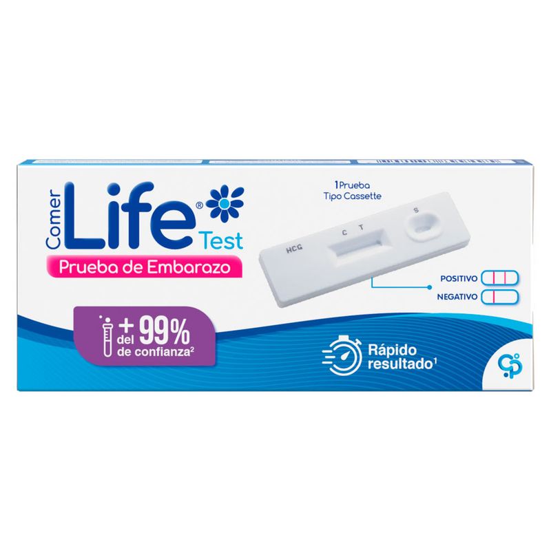 Comerlife Prueba Embarazo Tipo Cassette Olímpica 5903