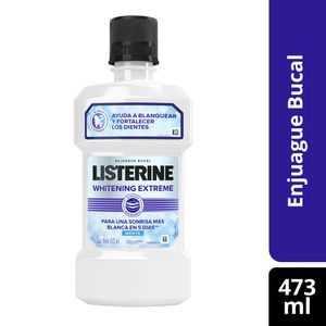 Enjuague Bucal Listerine Whitening Extreme X473 Ml