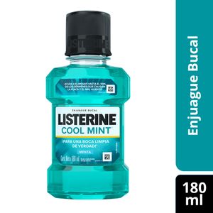 Enjuague Bucal Listerine Cool Mint X180 Ml
