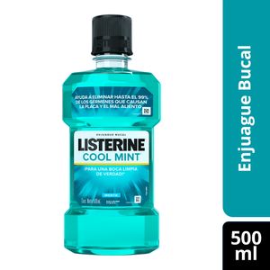 Enjuague Bucal Listerine Cool Mint X500 Ml