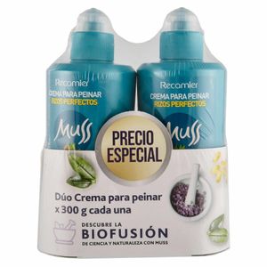 Crema de Peinar Muss Rizos 300 Ml X2 Unds