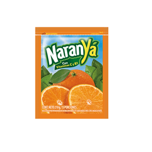 REFRESCO YA INST NARANJA 3L 210g