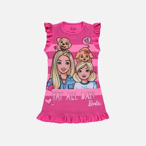 Batola Niña Barbie  Mic Fucsia 232369