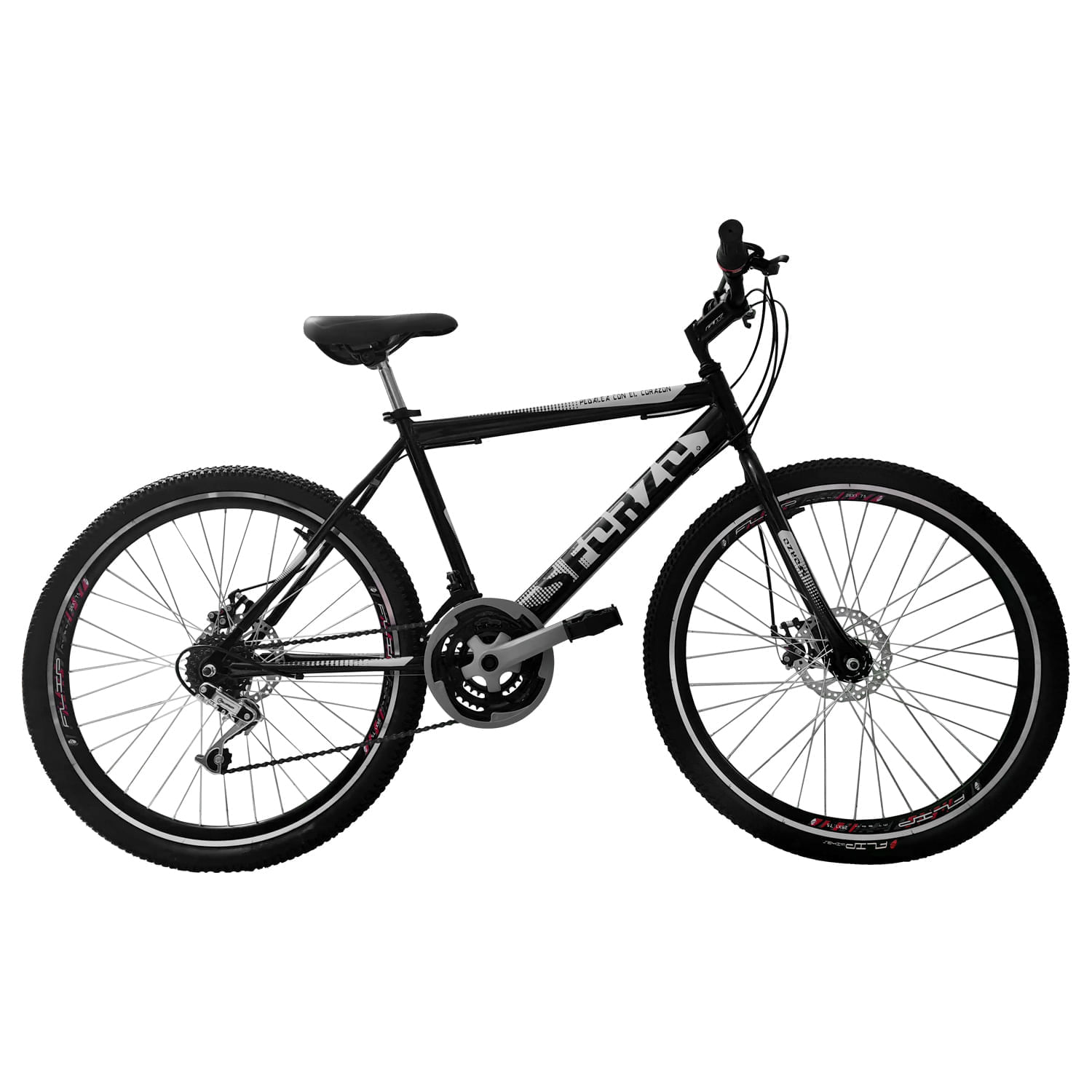 Bicicleta montaña 21 velocidades 29 pulgadas rueda 48 cm negro