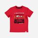 Camiseta Caminador Cars Mic Rojo 94602