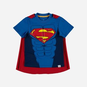 Camiseta Caminador Superman Core Mic Azul 92318