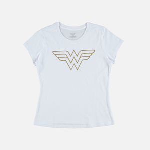 Camiseta Mc Mujer Justice League Mic Blanco 226304