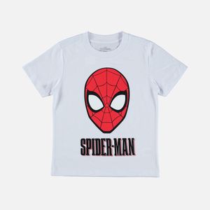 Camiseta Mc Niño Spiderman Mic Blanco 232873