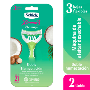 Máquina de Afeitar Schick Xtreme 3 Beauty X2 Unds