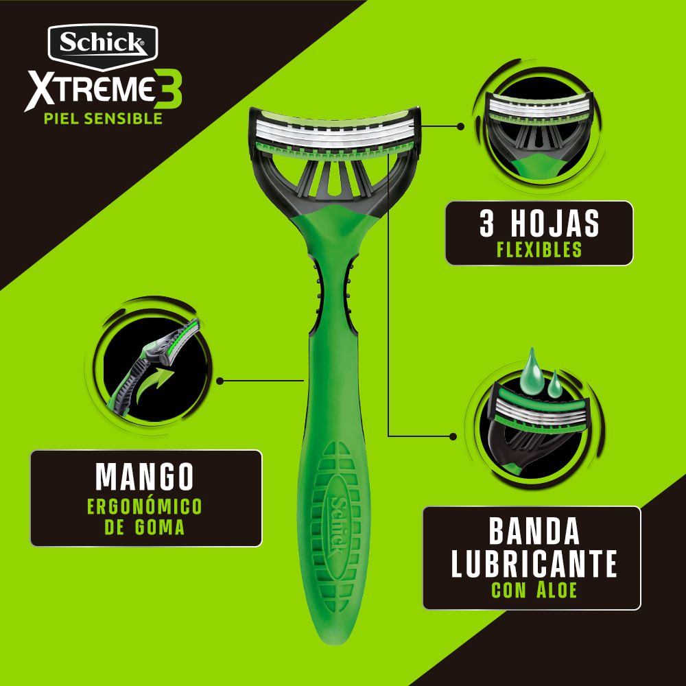 Máquina para afeitar SCHICK ultrex unidad