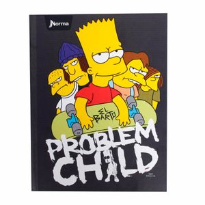 Cuaderno Cosido Norma Línea Corriente Los Simpsons 90 Hojas