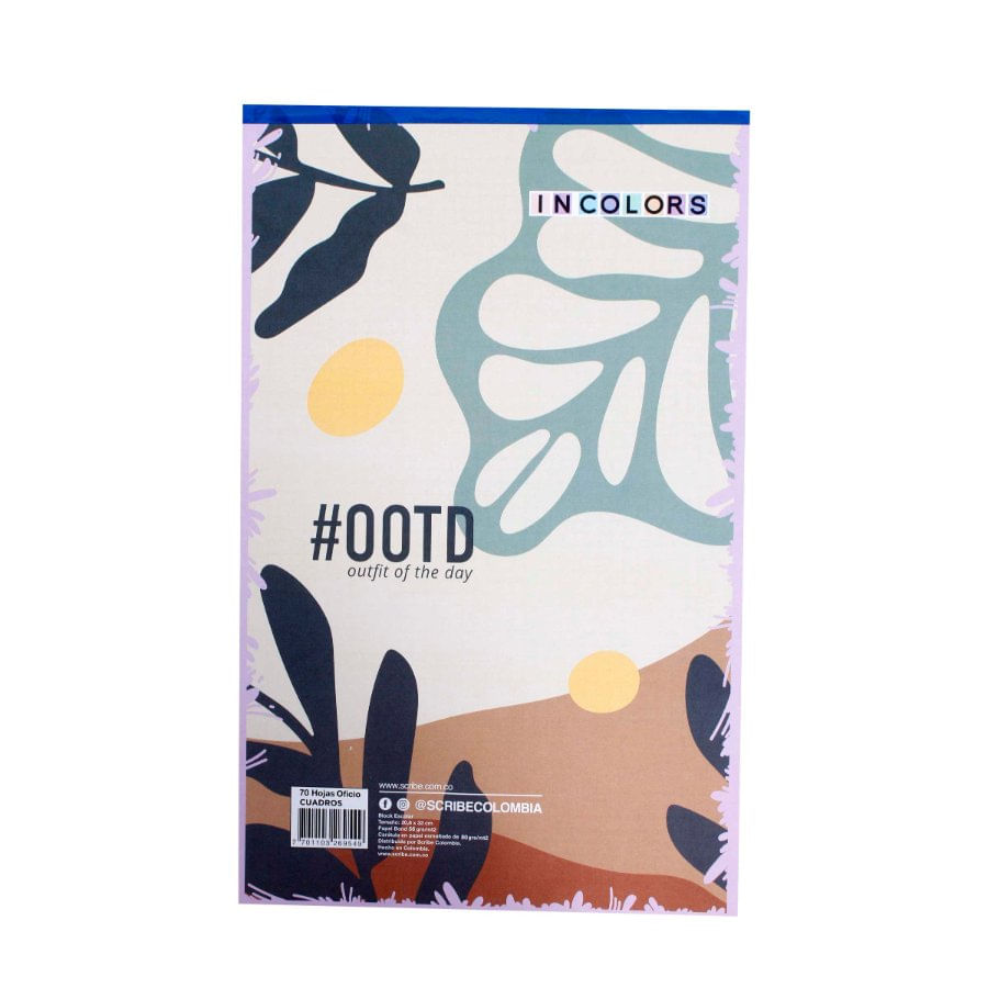 Block Scribe Tamaño Oficio Cuadriculado 70 Hojas en Oferta - Olímpica