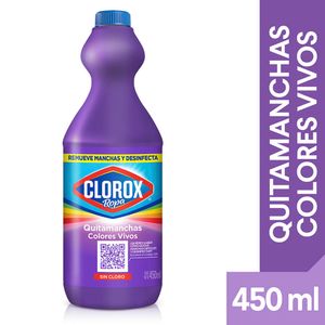 Quita Manchas Clorox Colores Vivos 450 Ml