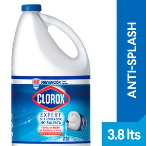Blanqueador Clorox Anti-Splash Botella 3800 Ml