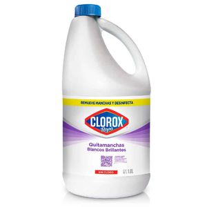 Blanqueador Clorox Blancos Brillantes Sin Cloro 1800 Ml
