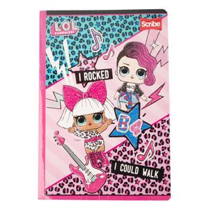 Cuaderno Cosido Scribe Cuadriculado Lol 100 Hojas