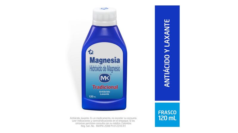 Leche De Magnesia Coaspharma Frasco X 120 Ml - Droguería Alameda Sur