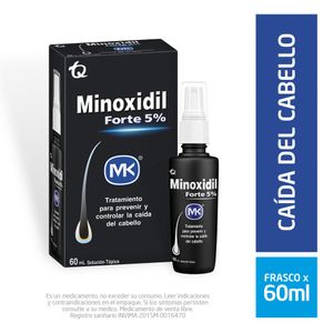 Minoxidil Mk Forte 5% Frasco X 60 Ml