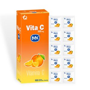 Vitamina C MK Naranja 500 Mg X100 Tabletas