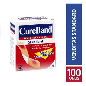 Curas Cureband Venditas Standard X100 Unds