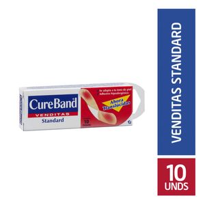 Curas Cureband Venditas Standard X10 Unds
