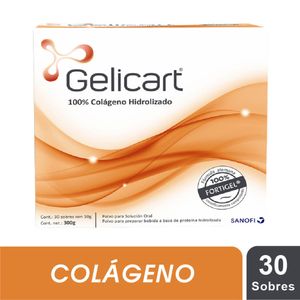 Gelicart Colágeno Hidrolizado 30 Sobres