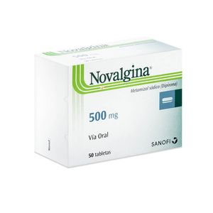 NOVALGINA 500 MG CJ X 50 TABL