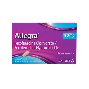 Allegra 180 mg x 10 Tabletas