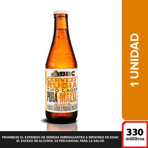 Cerveza BBC Lager 330 Ml