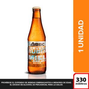 Cerveza BBC Cajicá Miel 330 Ml