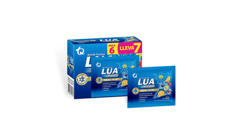 Sal De Frutas Lua Plus Caja X 6 Sobres