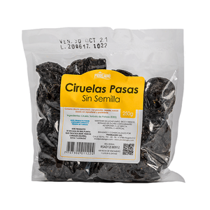 Ciruelas Pasas Prodelagro sin Semillas 250 G