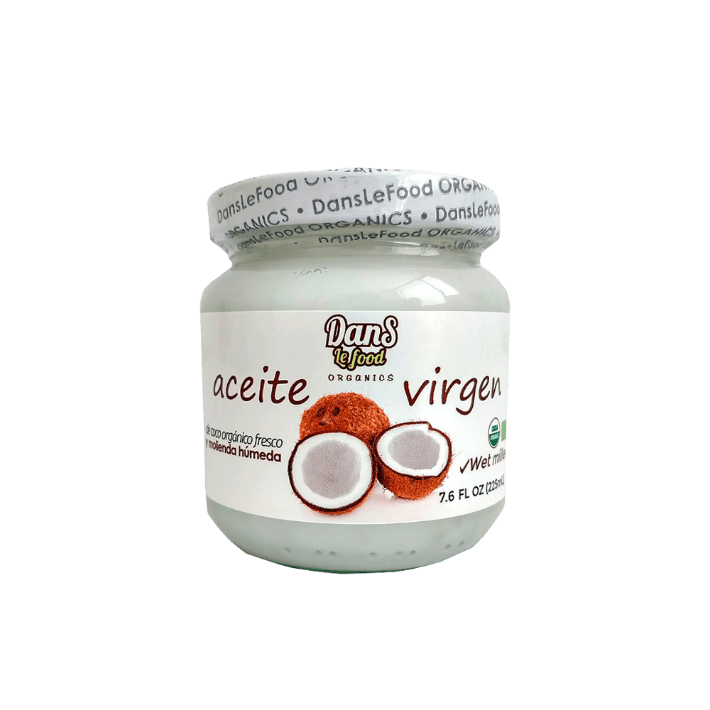 Aceite de coco virgen orgánico 225 ML
