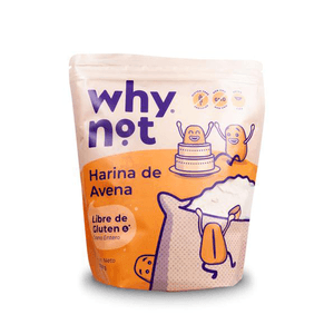 Harina de Avena Why Not Libre de Gluten 1000 G