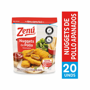 Nuggets De Pollo Zenú Apanado 320 G