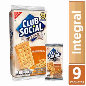 Galletas Saladas Club Social Integral 234g