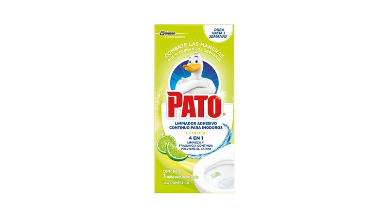 Desinfectante Inodoro Pato Discos Activos Citrico Repuesto 36ml - Olímpica