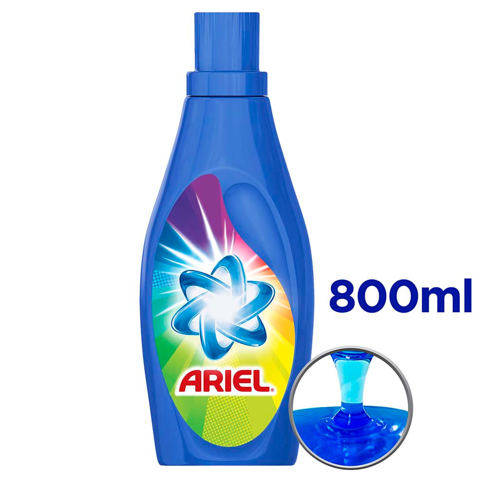 Detergente Líquido Ariel Revitacolor 800ml - Olímpica