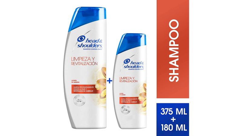 Shampoo H&s Limpieza Y Revitalizacio Aceite De Argan X 700ml HEAD AND  SHOULDERS