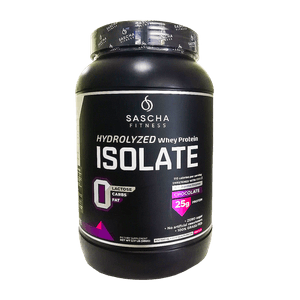 Proteína Isolate Sascha Fitness Chocolate 907 G