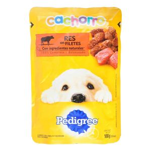 Alimento Perro Pedigree Húmedos Cachorros Carne 100 G