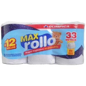 Papel Higiénico Olimpica Triple Hoja 33 Mts X12 Rollos