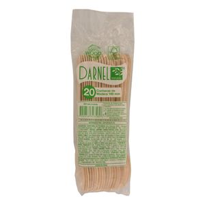Cuchara Darnel Madera 160 mm X20 Unds
